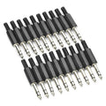 6.5mm Audio Jack Plug Adapter Connector (20 Pcs in One Package, the Price is for 20 Pcs), 6.5mm Audio 6.5mm Audio