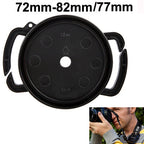 72-82mm / 77mm Center Pinch Camera Lens Cap, 72-82mm / 77mm