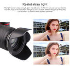 58mm Lens Hood for Cameras(Screw Mount), 58mm