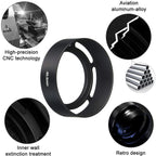 40.5mm Metal Vented Lens Hood for Leica, 40.5mm