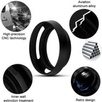 Metal Vented Lens Hood for All Leica Lens with 55mm Filter Thread, 55mm – Durable Build, Easy to Use