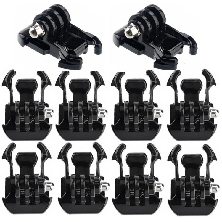 2 PCS ST-06 Basic Strap Mount Surface Buckle for GoPro, Insta360, DJI and Other Action Cameras, ST-06 ST-06
