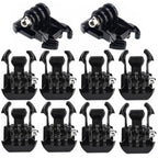 2 PCS ST-06 Basic Strap Mount Surface Buckle for GoPro, Insta360, DJI and Other Action Cameras, ST-06 ST-06