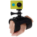 360 Degree Rotation Glove Style Strap Mount Wrist Strap Palm Holder with Screw and Adapter for Xiaomi Yi Sport Camera / GoPro Hero4 / 3+ / 3 / 2 / 1, Size: 45cm x 11cm, Glove Style Strap Glove Style Strap