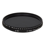 58mm ND Fader Neutral Density Adjustable Variable Filter ND 2 to ND 400 Filter, 58mm – Durable Build, Easy to Use 58mm