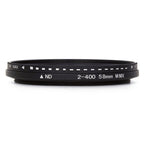 58mm ND Fader Neutral Density Adjustable Variable Filter ND 2 to ND 400 Filter, 58mm – Durable Build, Easy to Use