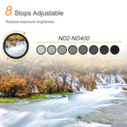 58mm ND Fader Neutral Density Adjustable Variable Filter ND 2 to ND 400 Filter, 58mm – Durable Build, Easy to Use