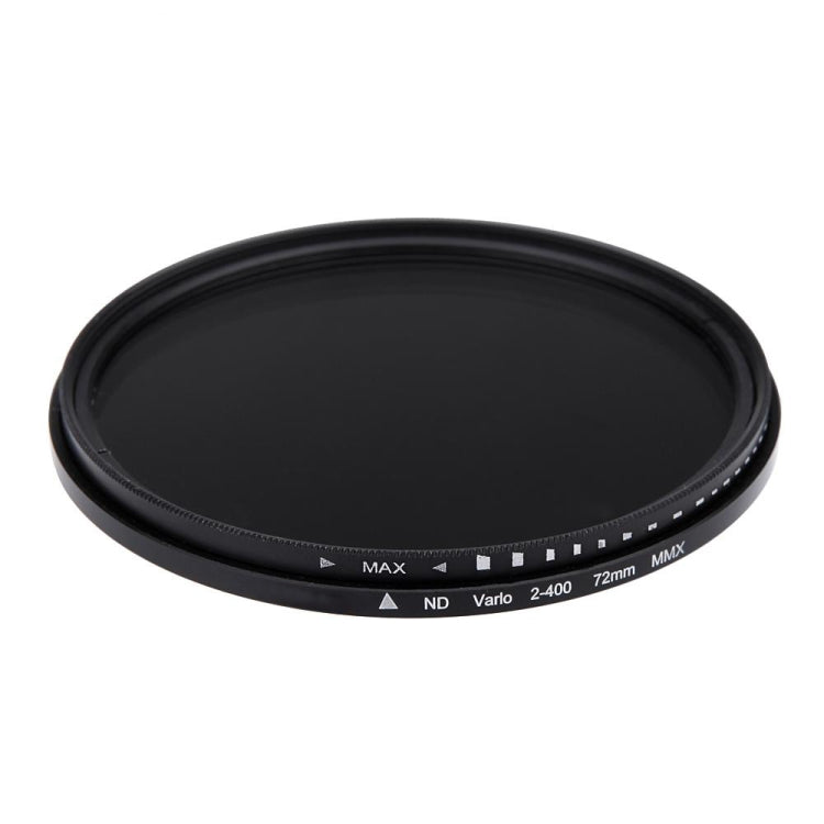 72mm ND Fader Neutral Density Adjustable Variable Filter ND 2 to ND 400 Filter, 72mm – Durable Build, Easy to Use 72mm