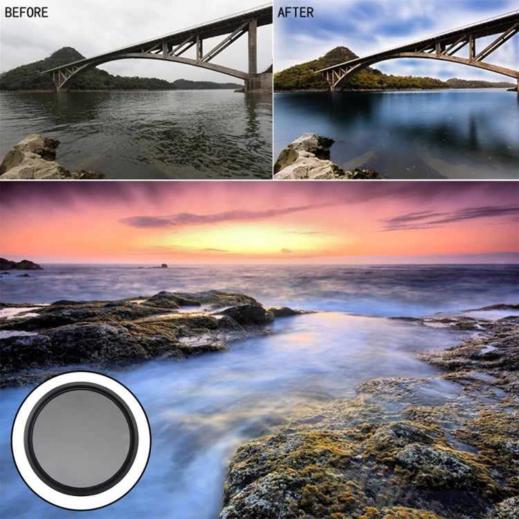 72mm ND Fader Neutral Density Adjustable Variable Filter ND 2 to ND 400 Filter, 72mm – Durable Build, Easy to Use