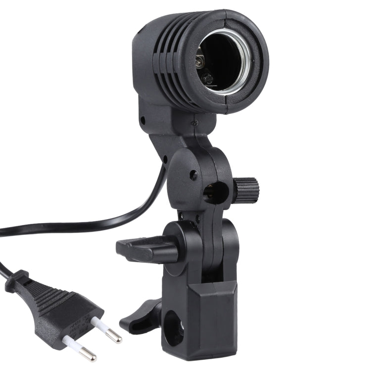 E27 AC Socket Studio Light Mount Stand Umbrella Holder Default Title
