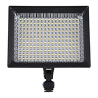 LED-187A 187 LED Video Light for Camera / Video Camcorder and 7.4V 4400mAh NP-F770 li-ion Battery & with Soft Sheets & a Yellow Filters, 187 LED with NP-F770