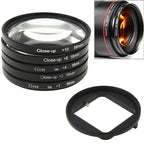 6 in 1 58mm Close-Up Lens Filter Macro Lens Filter + Filter Adapter Ring for GoPro HERO3, 6 in 1 58mm 6 in 1 58mm