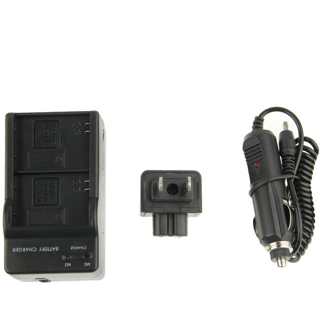 3 in 1 Digital Camera Dual Battery Car Charger for GoPro HERO3+ / 3 AHDBT-201 / AHDBT-301, US Plug, UK Plug, AU Plug