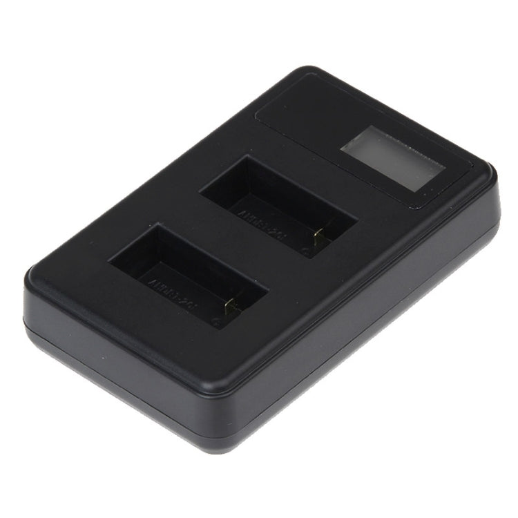 GP158-B LCD Screen Dual Batteries Charger for GoPro HERO3+ /3 (AHDBT-301, AHDBT-302), Displays Charging Capacity – Durable Build, Easy to Use, For GoPro HERO3+ /3