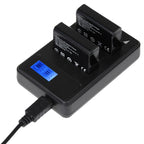 LCD Screen Dual Batteries Charger for GoPro HERO4 (AHDBT-401), Displays Charging Capacity (GP258-C), For GoPro HERO4 For GoPro HERO4