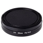 52mm UV Filter Lens Filter with Cap for Xiaomi Xiaoyi 4K+ / 4K, Xiaoyi Lite, Xiaoyi Sport Camera, 52mm UV Filter