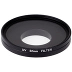 52mm UV Filter Lens Filter with Cap for Xiaomi Xiaoyi 4K+ / 4K, Xiaoyi Lite, Xiaoyi Sport Camera, 52mm UV Filter