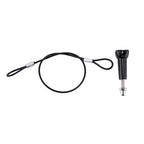 Stainless Steel Lanyard / Tether with Screw for GoPro HERO11 Black/HERO10 Black / HERO9 Black /HERO8 Black /7 /6/ 5 /5 Session /4 /3+ /3 /2 /1, Length: 31.5cm