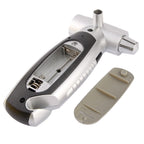 4 in 1 (Digital Tire Gauge + Flashlight + Emergency Hammer + Emergency Seat Belt Cutter) Emergency Utility Tool, 4 in 1