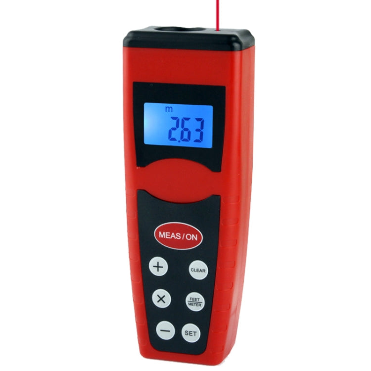 Ultrasonic Distance Measure Measurer with Laser Pointer, Range: 0.5-18m Default Title