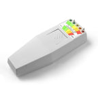 5-LED Electromagnetic Radiation Detector EMF Meter Tester, Style 2 White, Style 2 Black