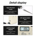 BENETECH GM63A Vibration Meter Digital Tester Vibrometer Analyzer Acceleration Velocity, BENETECH GM63A