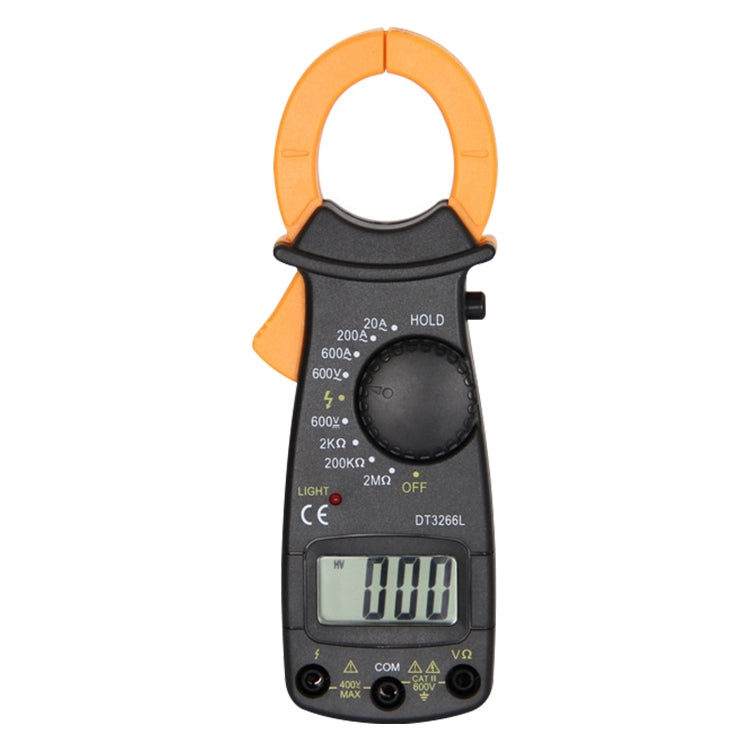 3 1/2 Digital Clamp Meter, Max Reading of 1999, DT3266L DT3266L
