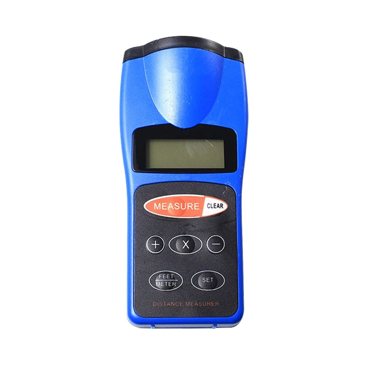 Ultrasonic Laser Point LED Distance Measure Meter Tool – Durable Build, Easy to Use Default Title