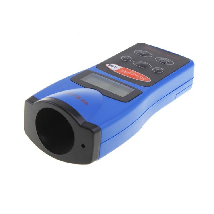 Ultrasonic Laser Point LED Distance Measure Meter Tool – Durable Build, Easy to Use