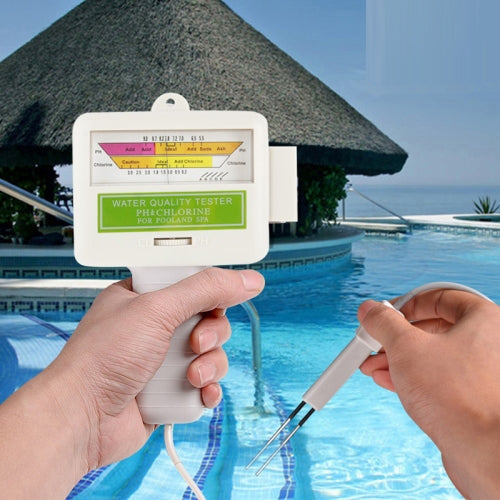Home Swimming Pool Water PH / CL2 Tester, Cable length: 1.2m Default Title