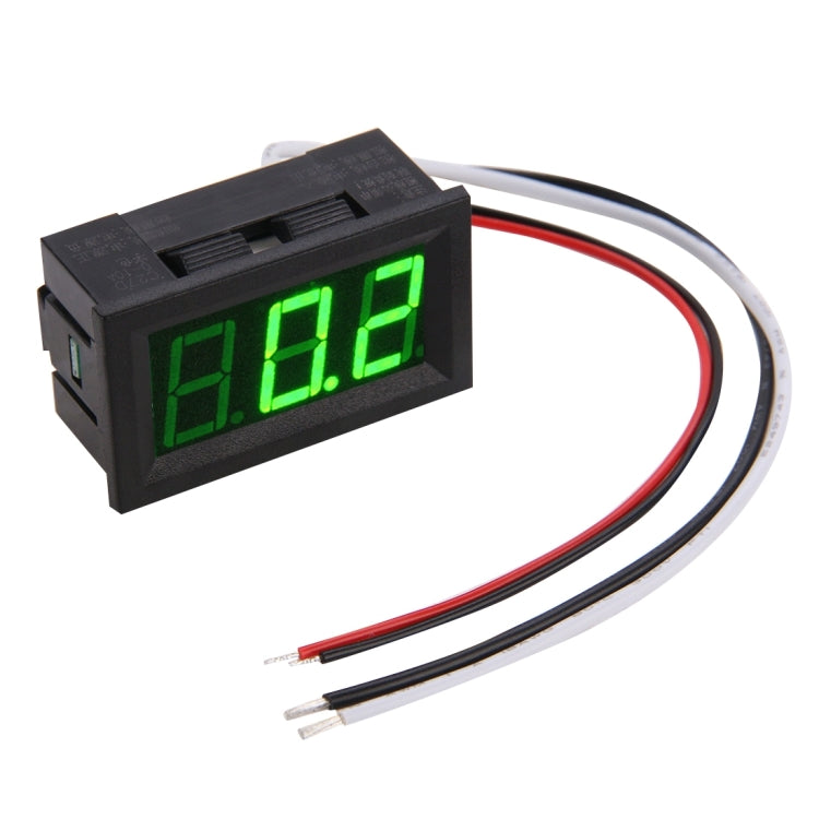 C27D Green Display LED Digital DC 0-10A Current Meter, S-DT-0531G, S-DT-0531L, S-DT-0531R – Durable Build, Easy to Use