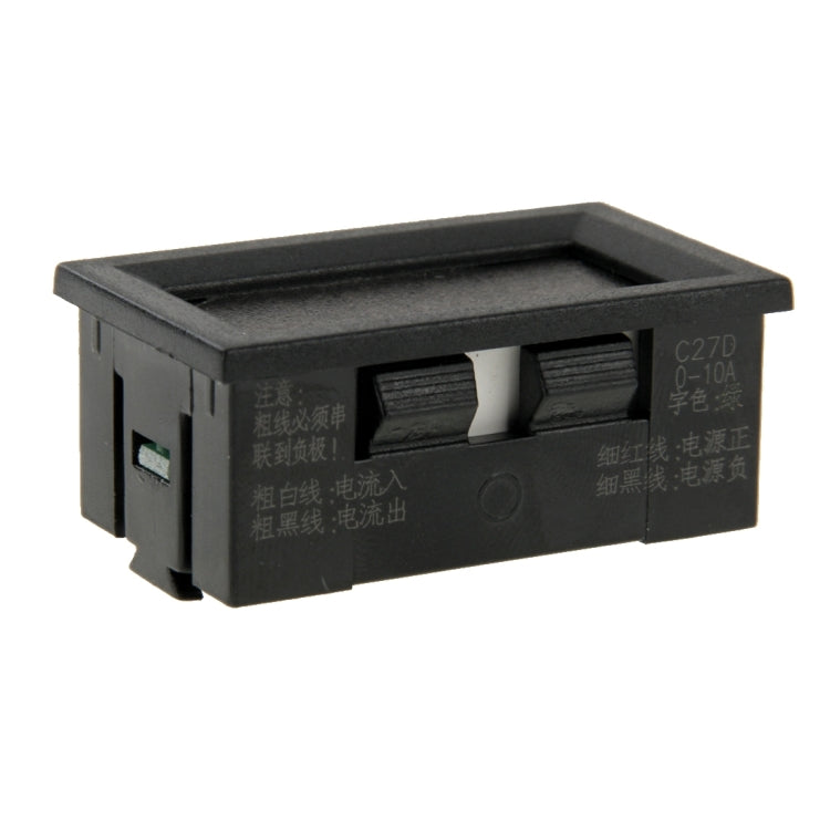 C27D Green Display LED Digital DC 0-10A Current Meter, S-DT-0531G, S-DT-0531L, S-DT-0531R – Durable Build, Easy to Use