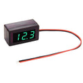 V42D 2 Wires Red Light Display Mini Digital Voltage Panel Meter, Measure Voltage: DC DC 1.7-25V, S-DT-0537G, S-DT-0537L, S-DT-0537R S-DT-0537G