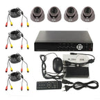 4-CH Embedded Digital Video Recorder Kit (1 / 3 Sony CCD, 650TVL, 24 x IR LED, 6mm Lens, IR Distance: 25m, H.264 (8204EV+622A), 8204EV+622A, 1 / 3 Sony CCD, 650TVL