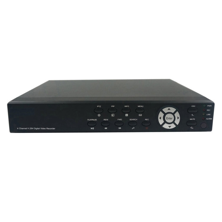 4-CH Embedded Digital Video Recorder Kit (1 / 3 Sony CCD, 650TVL, 24 x IR LED, 6mm Lens, IR Distance: 25m, H.264 (8204EV+622A), 8204EV+622A, 1 / 3 Sony CCD, 650TVL