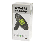 40kg x 100g LCD Electronic Travel Luggage Weight Scale (WH-A15), WH-A15