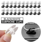 1000pcs Rotary Headphone Cable Clip Clamp Holder Mount Collar Clothes – Durable Build, Easy to Use