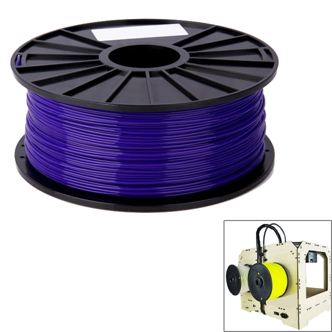 PLA 3.0 mm Color Series 3D Printer Filaments, about 115m – Durable Build, Easy to Use Purple