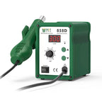 BEST BST-858D+ AC 220V 50Hz 650W LED Displayer Adjustable Temperature Unleaded Hot Air Gun with Helical Wind, BST-858D+ EU Plug, BST-858D+ US Plug BST-858D+ EU Plug Green