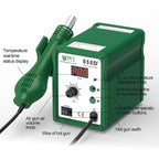BEST BST-858D+ AC 220V 50Hz 650W LED Displayer Adjustable Temperature Unleaded Hot Air Gun with Helical Wind, BST-858D+ EU Plug, BST-858D+ US Plug