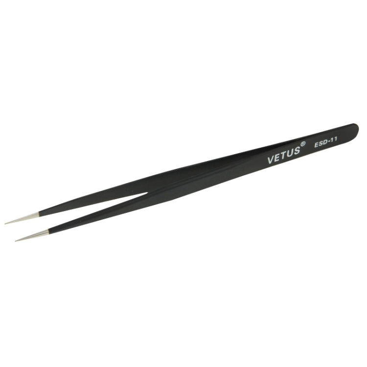 VETUS ESD-11 Anti-Static Tweezers, ESD-11 – Durable Build, Easy to Use