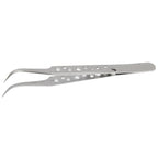High-Hardness Anti-Magnetic Anti-Acid Steel Curved Tweezers, Curved Head – Magnetic