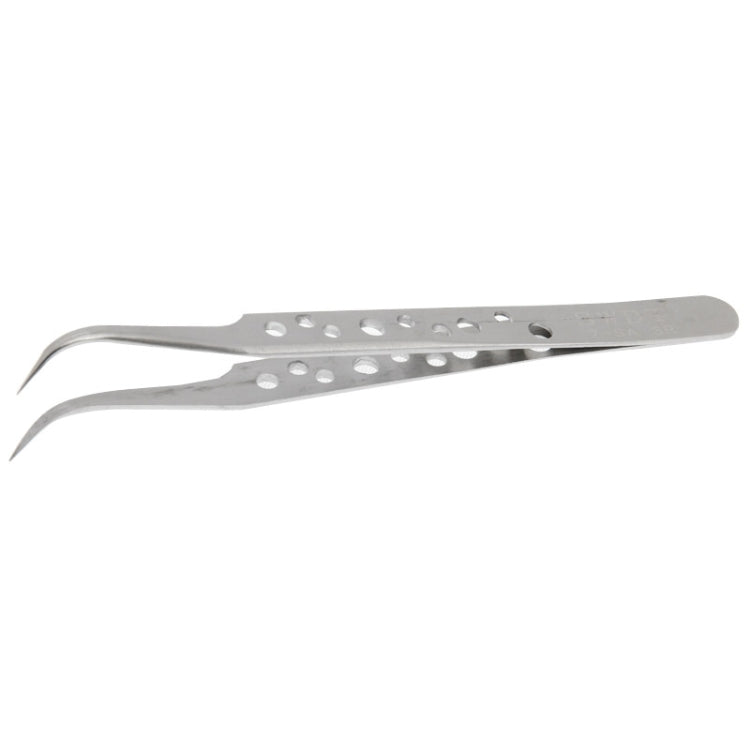 High-Hardness Anti-Magnetic Anti-Acid Steel Curved Tweezers, Curved Head – Magnetic
