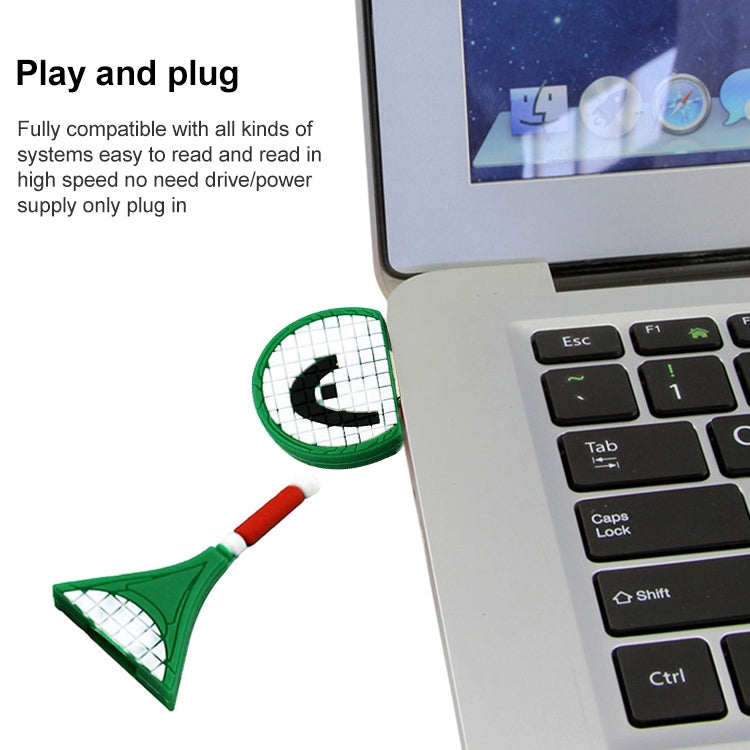 Tennis Racket Shape USB Flash Disk (8 GB), 2GB, 4GB, 8GB – Durable Build, Easy to Use