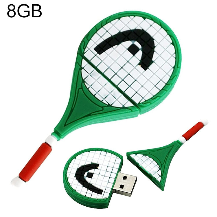 Tennis Racket Shape USB Flash Disk (8 GB), 2GB, 4GB, 8GB – Durable Build, Easy to Use 8GB S-FD-0131C
