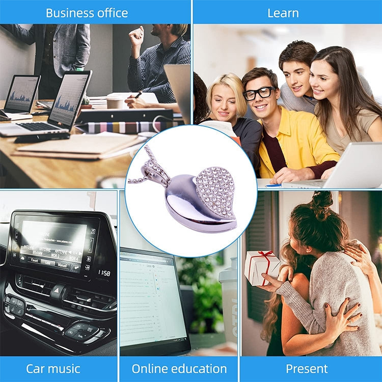 Silver Heart Shaped Diamond Jewelry USB Flash Disk, Special for Valentines Day Gifts , 2GB, 4GB, 8GB, 16GB, 32GB – Durable Build, Easy to Use