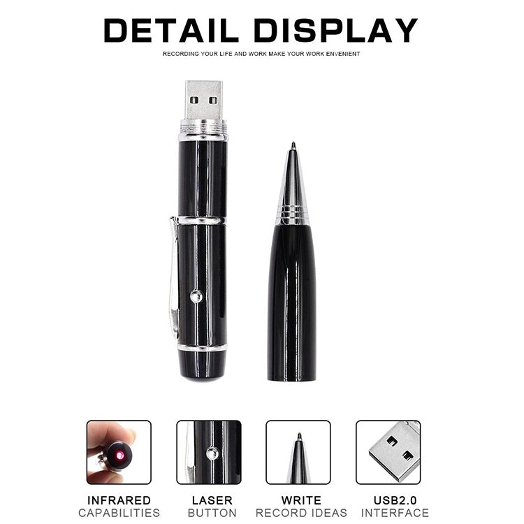 3 in 1 Laser Pen Style USB Flash Disk, Silver (8GB), 8GB (Silver) – Durable Build, Easy to Use