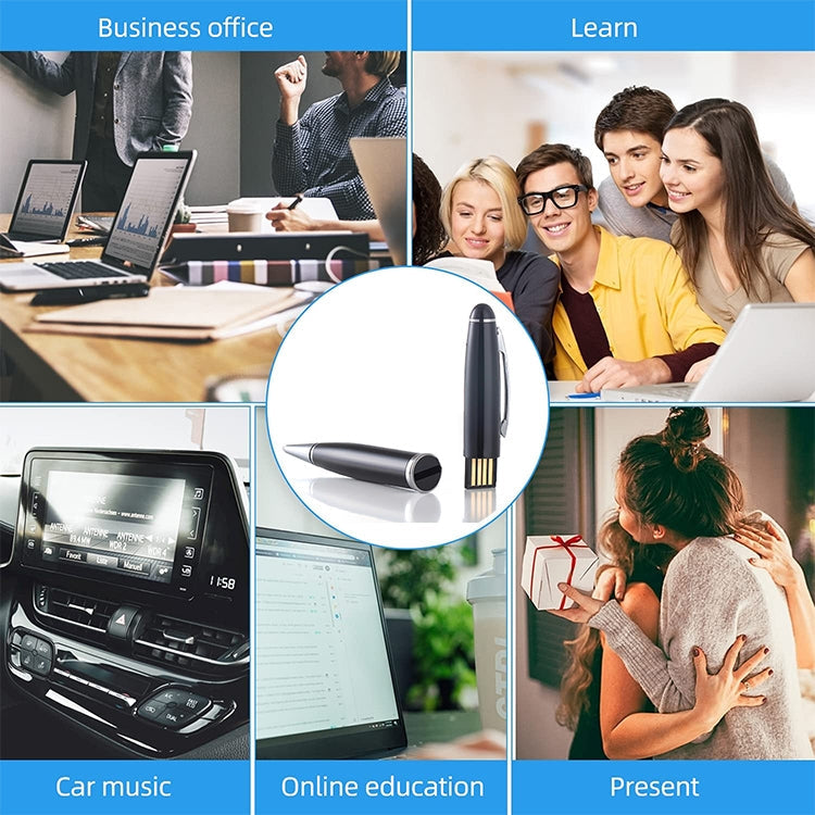 2 in 1 Pen Style USB Flash Disk, Black , 2GB (Silver), 4GB (Silver), 8GB (Silver), 16GB (Silver), 32GB (Silver), 2GB (Black), 4GB (Black), 8GB (Black), 16GB (Black), 32GB (Black) – Durable Build, Easy to Use