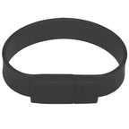 8GB Silicon Bracelets USB 2.0 Flash Disk, 8GB (Black) – Durable Build, Easy to Use