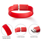 8GB Silicon Bracelets USB 2.0 Flash Disk, 8GB (Black) – Durable Build, Easy to Use